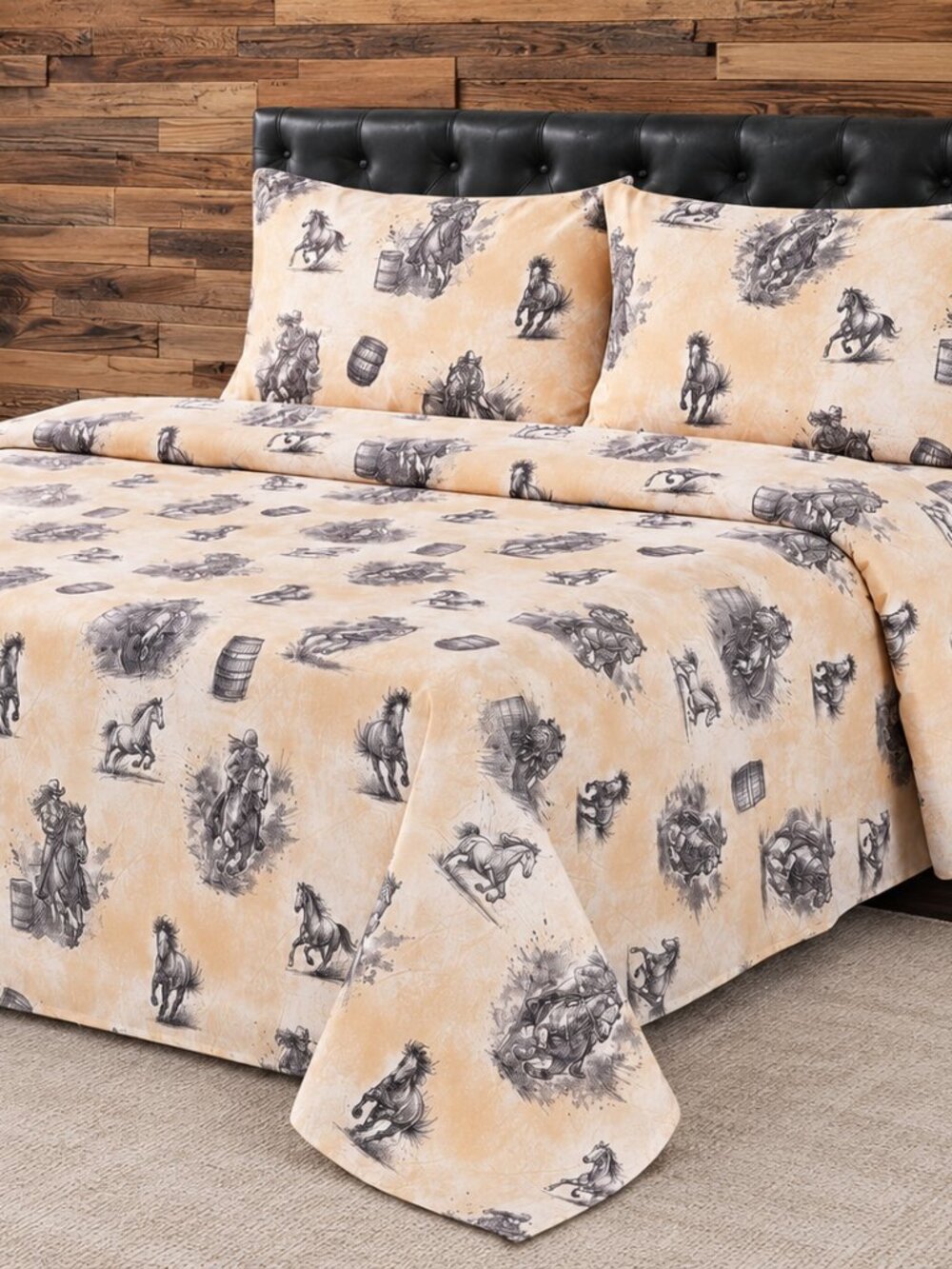 Western Horse Sheets - Queen